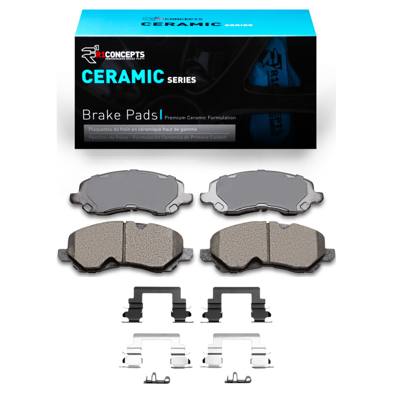 Chrysler 200 Brake Pads - Front - R1 Concepts - Ceramic - `00-`25
